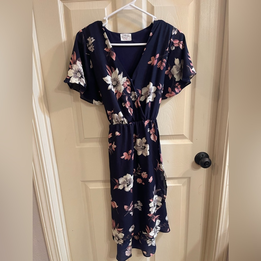 Women’s Sienna Sky navy floral dress